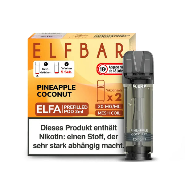 Elfbar - Elfa Pod 20mg/ml & Nikotinfrei