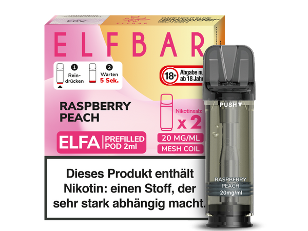 Elfbar - Elfa Pod 20mg/ml & Nikotinfrei