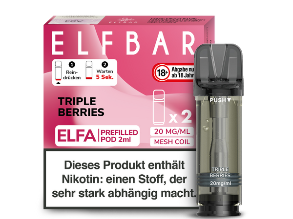 Elfbar - Elfa Pod 20mg/ml & Nikotinfrei