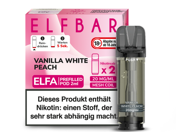 Elfbar - Elfa Pod 20mg/ml & Nikotinfrei