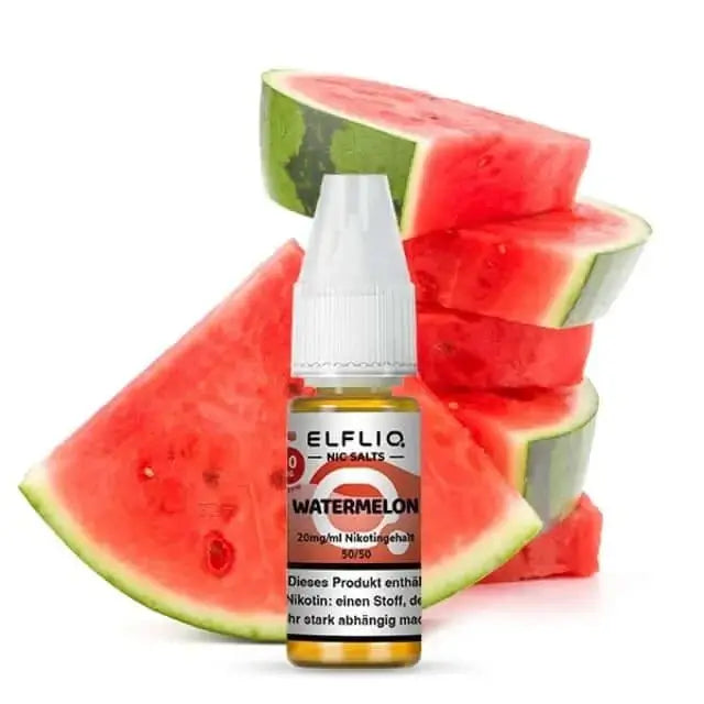 ELFBAR ELFLIQ Watermelon Nikotinsalz Liquid 10 ml - Haus des Dampfes