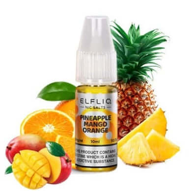 ELFBAR ELFLIQ - Pineapple Mango Orange - Nikotinsalz Liquid ELFBAR ELFLIQ - Pineapple Mango Orange - Nikotinsalz Liquid
