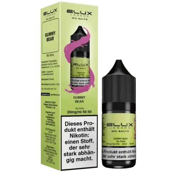 Elux - Nikotinsalz Liquid - Haus des Dampfes
