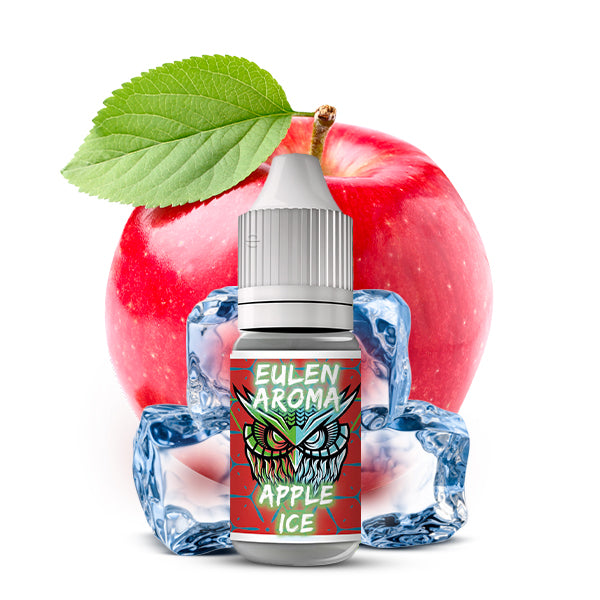 EULEN AROMA - Apple Ice Aroma 10ml – Aroma Flasche Produktfoto