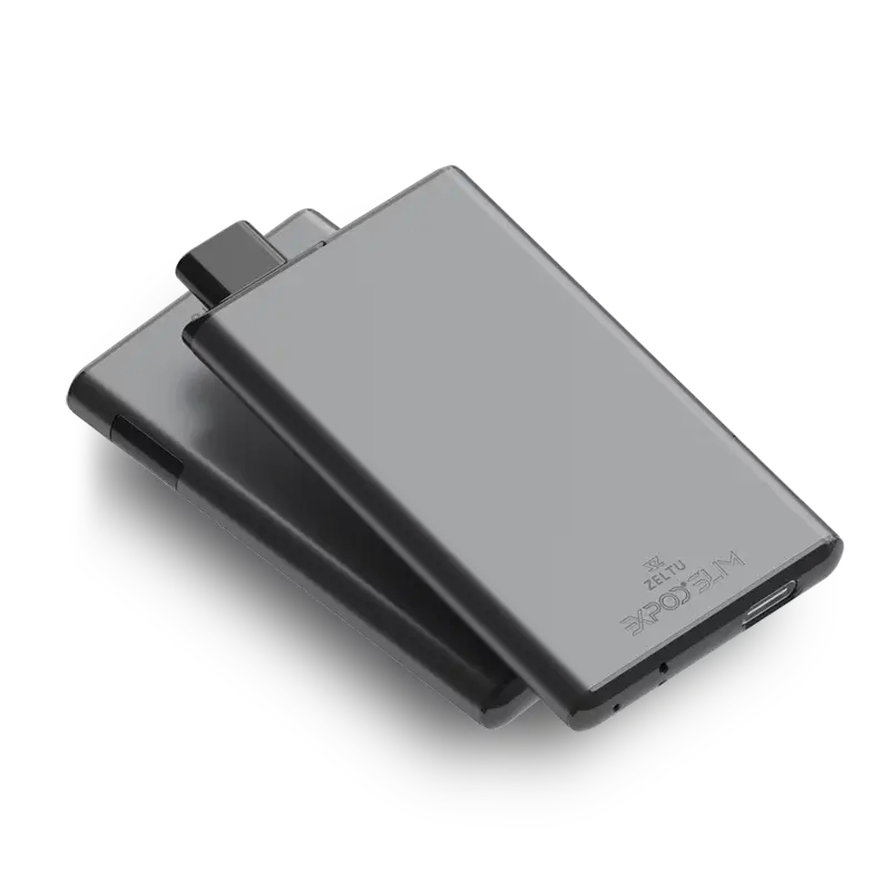 EXPOD Slim E-Zigarette in kompaktem und stilvollem Design mit edlem Metallgehäuse.