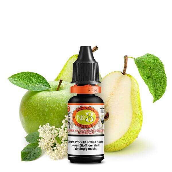 Flavour Smoke - No.3 - Cidre B. Nikotinsalz - 18mg/ml - Haus des Dampfes