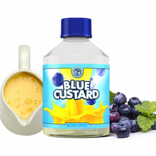 FlavourBoss - Blue Custard Boss Shot - 50 ml Aroma in einer 250 ml Flasche - Haus des Dampfes