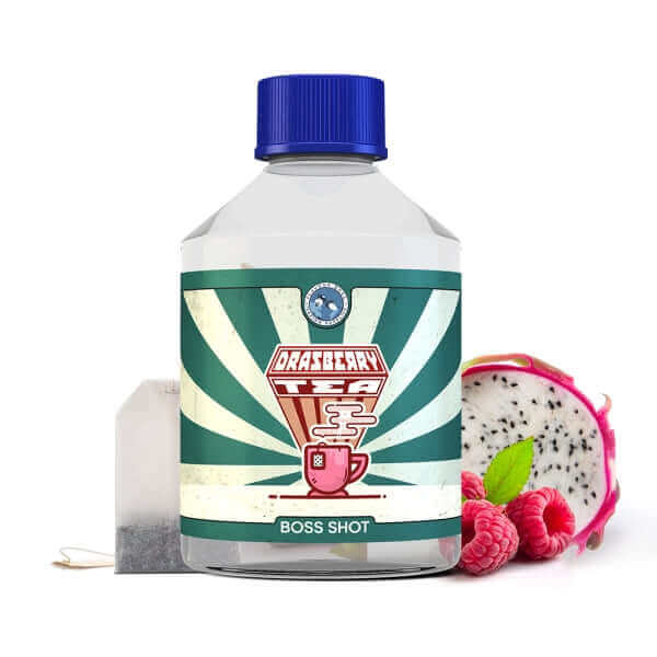 FlavourBoss - Drasberry Tea Boss Shot - 50 ml Aroma in einer 250 ml Flasche - Haus des Dampfes