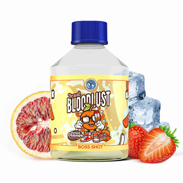 FlavourBoss - Iced Bloodlust Boss Shot - 50 ml Aroma in einer 250 ml Flasche - Haus des Dampfes