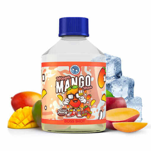 FlavourBoss - Mega Mango Man Boss Shot - 30 ml Aroma in einer 250 ml Flasche - Haus des Dampfes