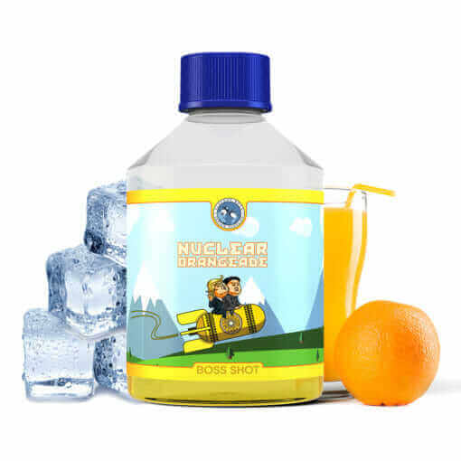 FlavourBoss - Nuclear Orangenade Boss Shot - 30 ml Aroma in einer 250 ml Flasche - Haus des Dampfes