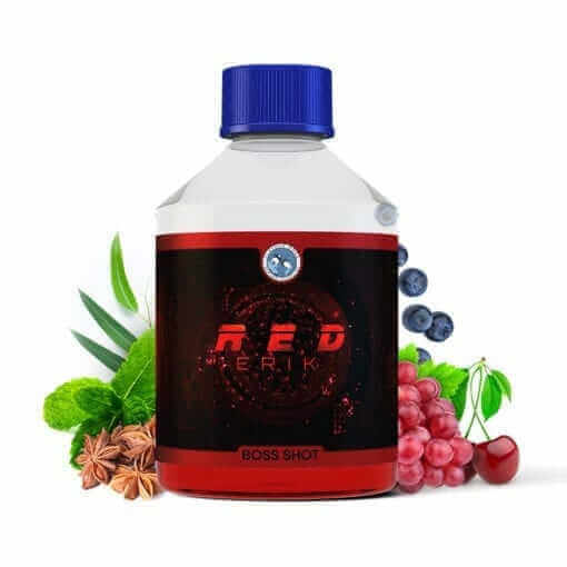 FlavourBoss - Red Erik Boss Shot - 50 ml Aroma in einer 250 ml Flasche - Haus des Dampfes