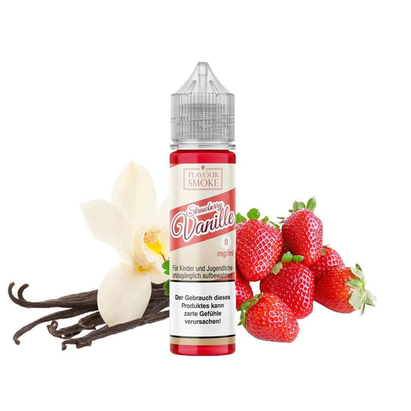 FlavourSmoke - Strawberry Vanille - 10 ml Aroma - Haus des Dampfes