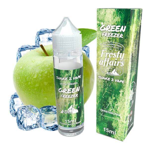 Frosty Affairs - Green Freezer - 15 ml Aroma - Haus des Dampfes