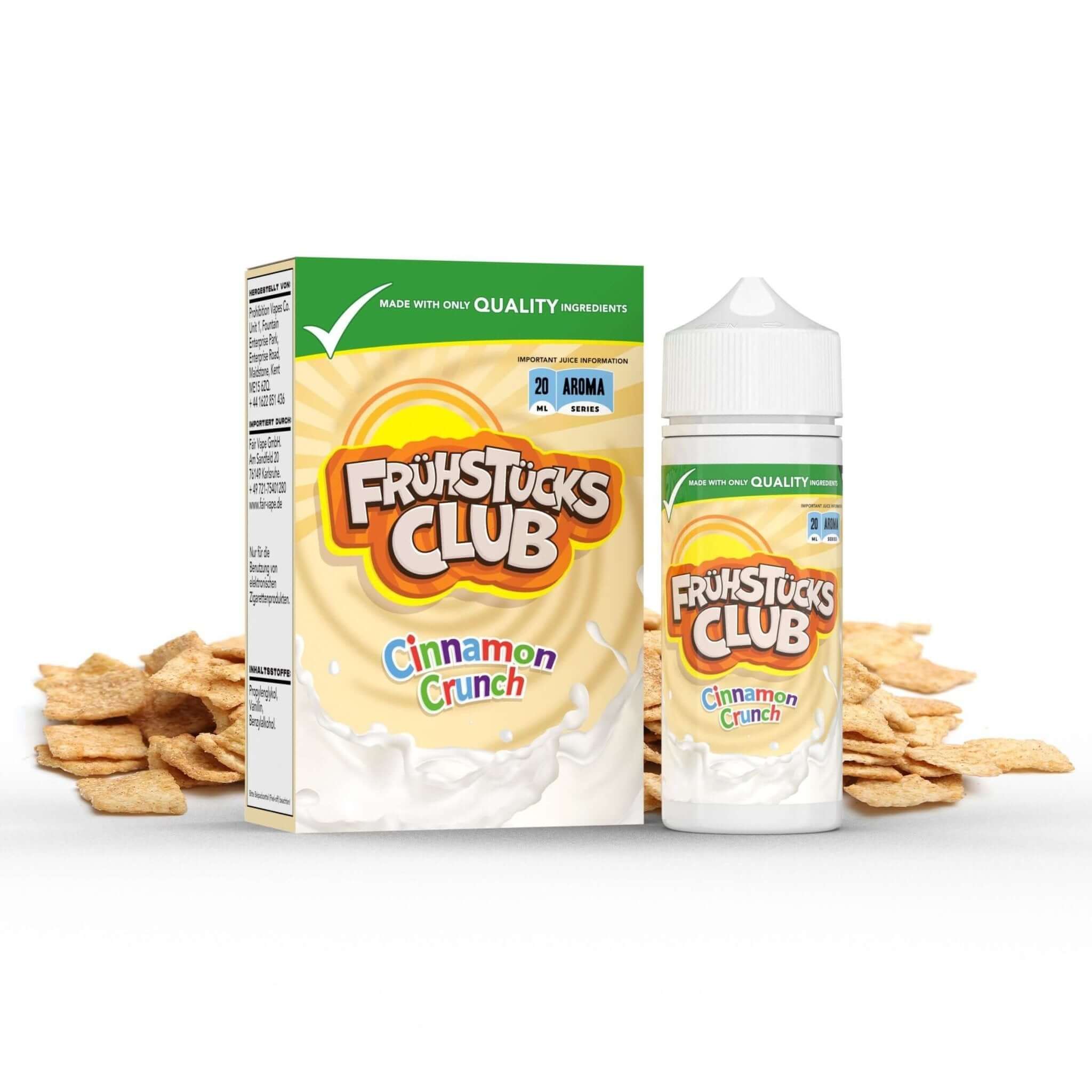 Frühstücks Club - Cinnamon Crunch - 20 ml Aroma - Haus des Dampfes