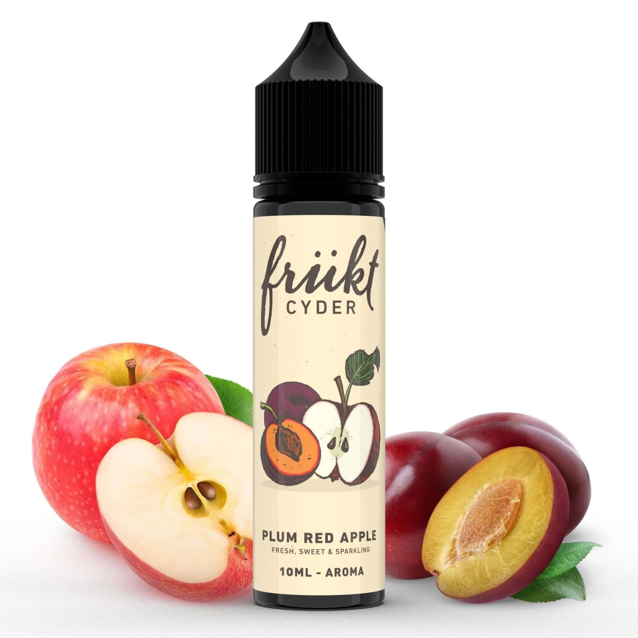 Frükt Cyder - Plum Red Apple - 10 ml Aroma - Haus des Dampfes