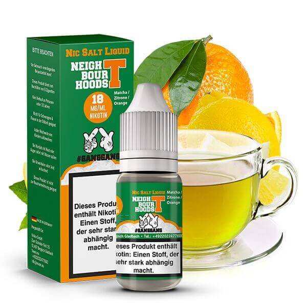 GangGang - Neightbour Hoods T - 18 mg/ml - Nic Salt - 10 ml - Haus des Dampfes