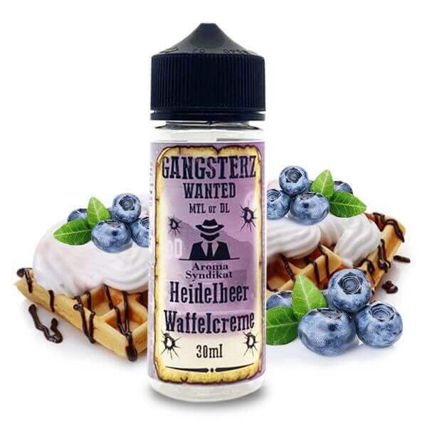 GANGSTERZ - Heidelbeer Waffelcreme - 30 ml Aroma - Haus des Dampfes