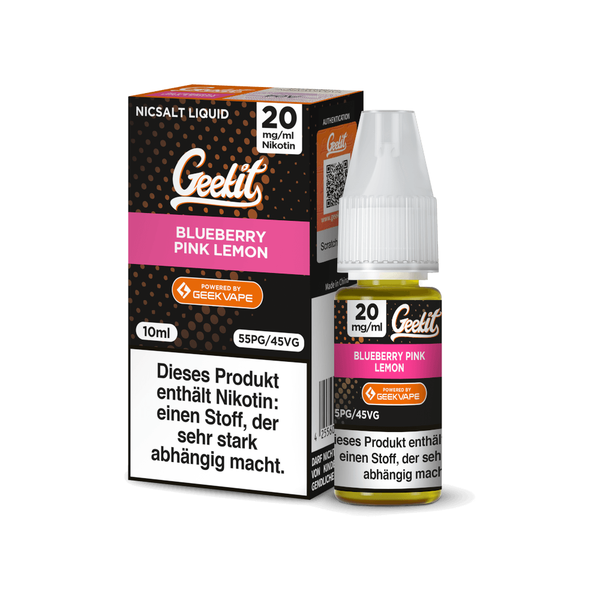 GEEKVAPE - Geekit - Nikotinsalz Liquid 20mg/10ml