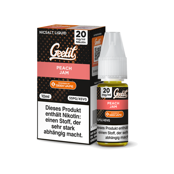 GEEKVAPE - Geekit - Nikotinsalz Liquid 20mg/10ml