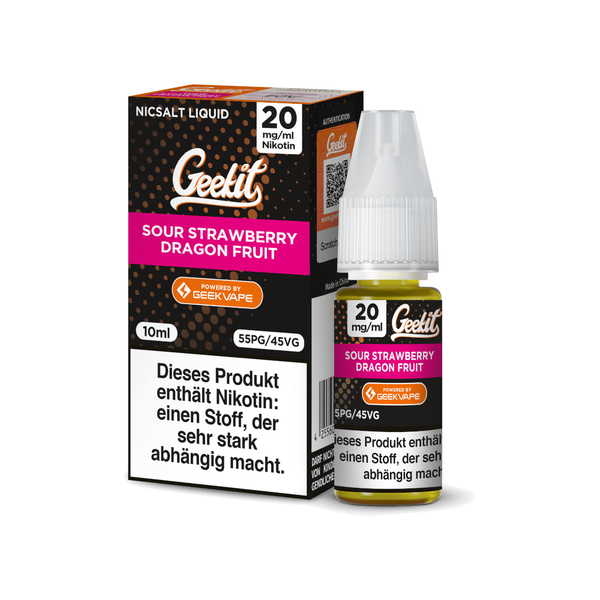 GEEKVAPE - Geekit - Nikotinsalz Liquid 20mg/10ml