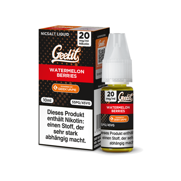 GEEKVAPE - Geekit - Nikotinsalz Liquid 20mg/10ml