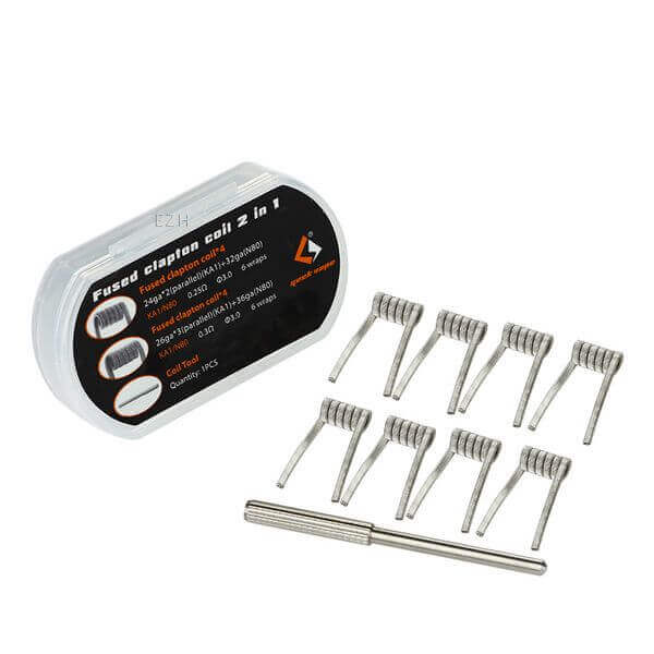 Geekvape - 8x Fused Clapton Coil 2 in 1 - F201 - Haus des Dampfes