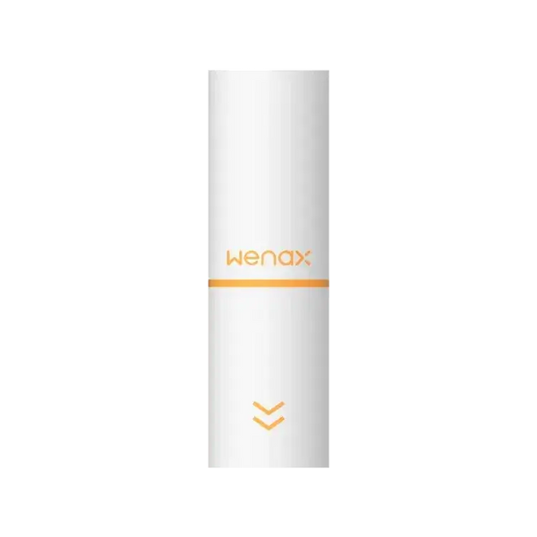Wenax M1 cartridge in sleek white design for a smooth vaping experience.