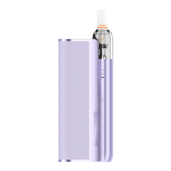 GeekVape Wenax M1 Mini Pen and Powerbank in purple, ideal for MTL vaping and portable use.