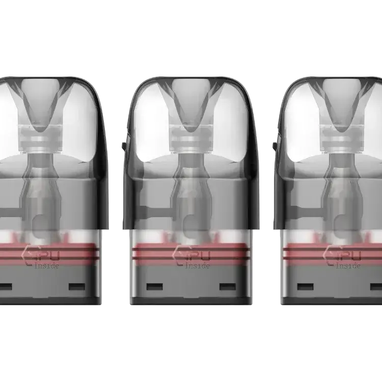 Geekvape Q Pod Tank Cartridges in 2 ml and 3 ml capacities for customizable vaping experiences.