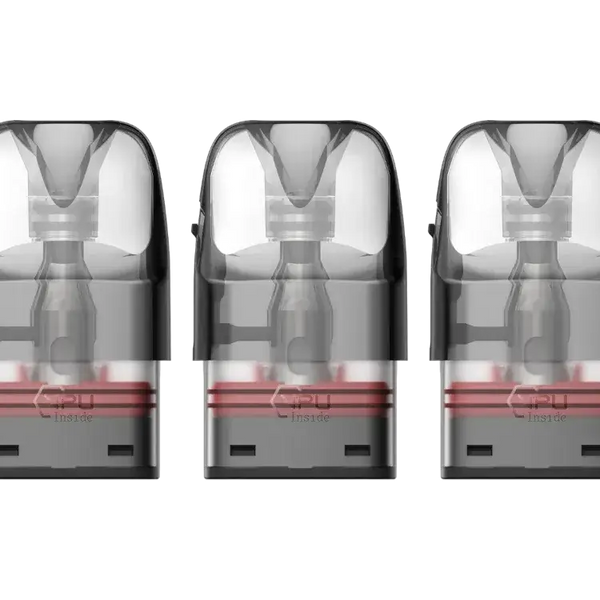 Geekvape Q Pod Tank Cartridges in 2 ml and 3 ml capacities for customizable vaping experiences.