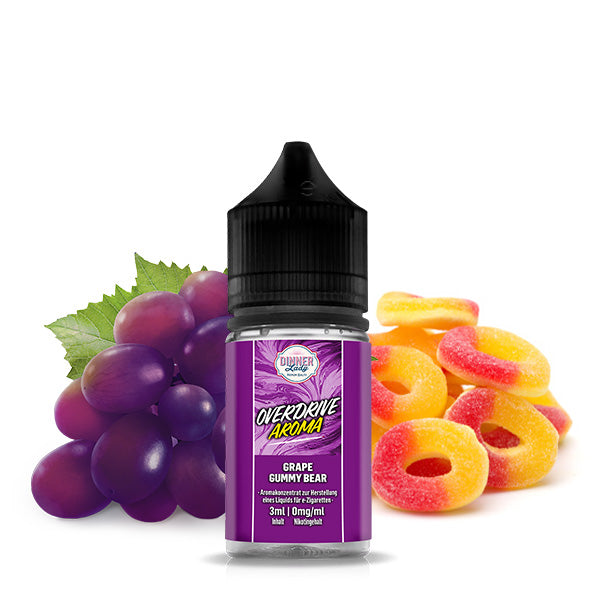 DINNER LADY OVERDRIVE - Grape Gummy Bear - Aroma 3ml