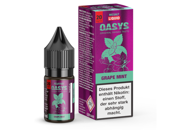 Revoltage - OASYS -  Grape Mint - Hybrid Nikotinsalz Liquid