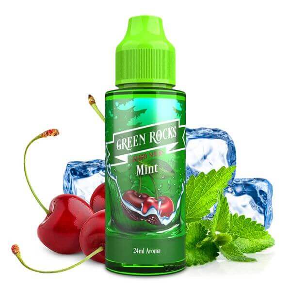 Green Rocks - Mint - Cherry Sours - 10 ml Aroma - Haus des Dampfes