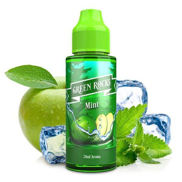 Green Rocks - Mint - Green Apple Giants - 10 ml Aroma - Haus des Dampfes