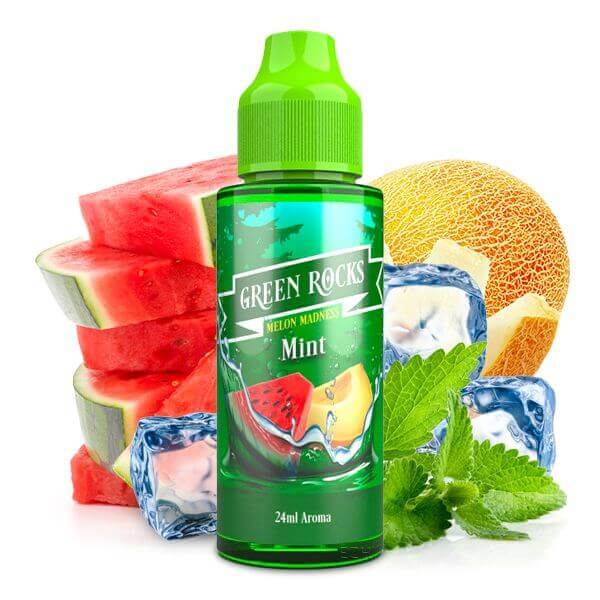 Green Rocks - Mint - Melon Madness - 10 ml Aroma - Haus des Dampfes