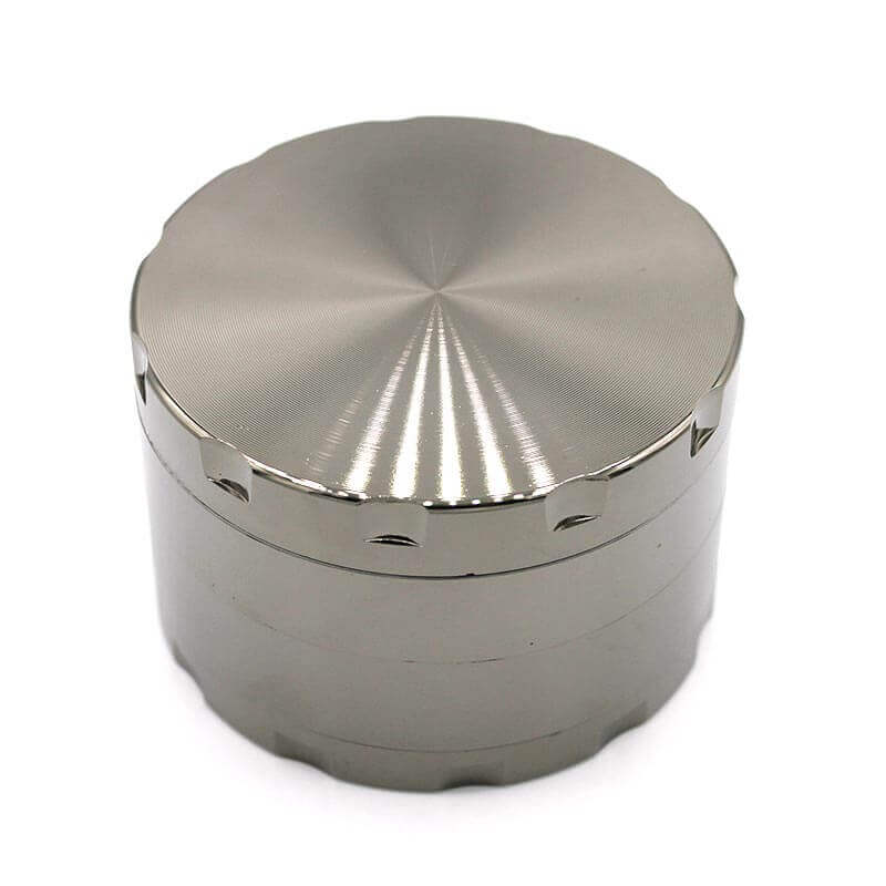 Grinder 4 - teilig Aluminium silber - ø 60 mm - Haus des Dampfes