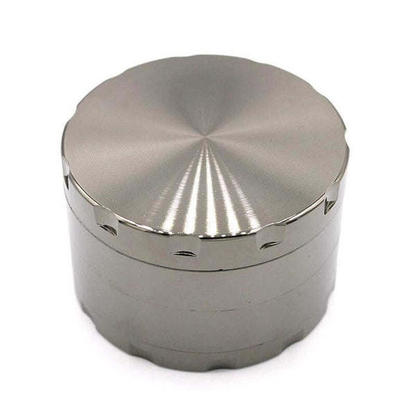 Grinder 4 - teilig Aluminium silber - ø 60 mm - Haus des Dampfes