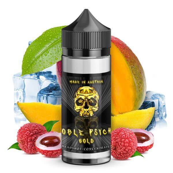 HEADSHOT - NOBLE PSYCHO - Gold - 20 ml Aroma - Haus des Dampfes