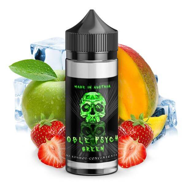 HEADSHOT - NOBLE PSYCHO - Green - 22 ml Aroma - Haus des Dampfes