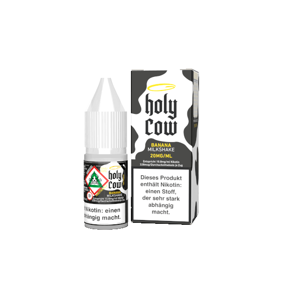Holy Cow - Banana Milkshake Nikotinsalz 10ml - Haus des Dampfes