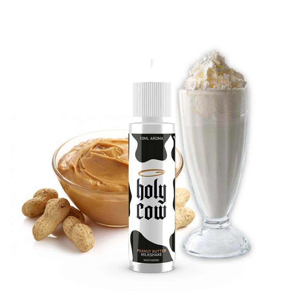 Holy Cow - Peanut Butter Milkshake - 10ml Aroma - Haus des Dampfes