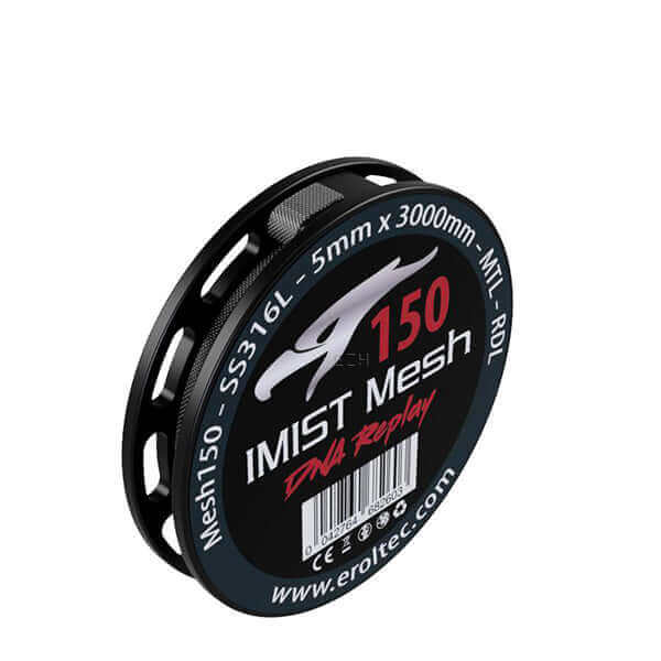 IMIST 3 Meter SS316L V4A Premium Mesh Wire 150 Wickeldraht - 5 mm - Haus des Dampfes