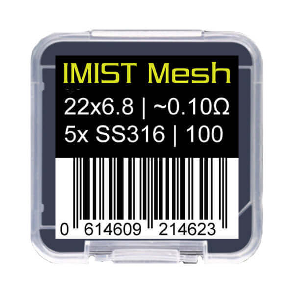 IMIST - DL Prebuilt SS316 Mesh 100 Coil Wickeldraht - Haus des Dampfes