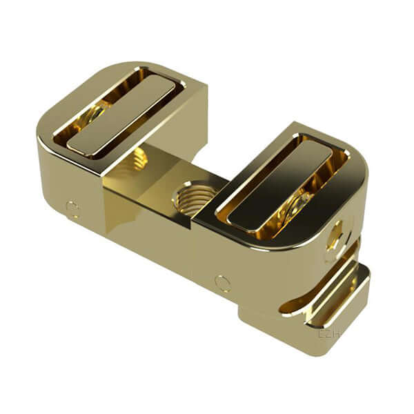 IMIST Simurg V2 RTA gold coil clamp for precise wick adjustment and enhanced airflow control.