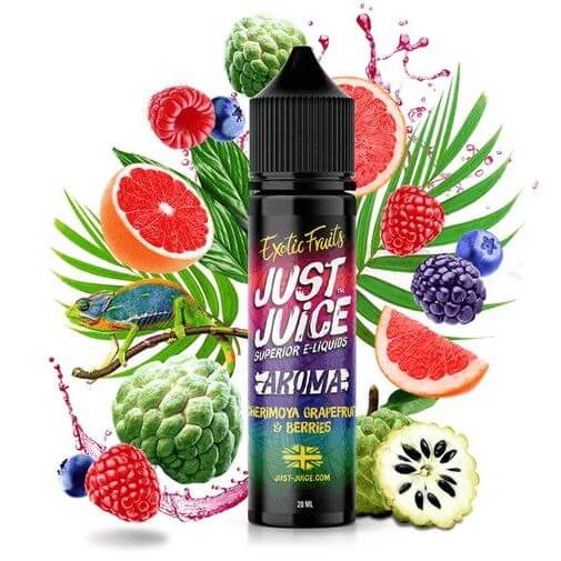 Just Juice - Exotic Fruits - Cherimoya Grapefruit & Berries - 20 ml Aroma - Haus des Dampfes
