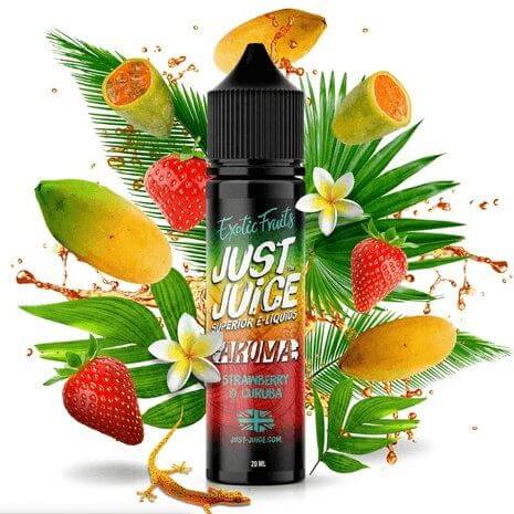 Just Juice - Exotic Fruits - Strawberry & Curuba - 20 ml Aroma - Haus des Dampfes
