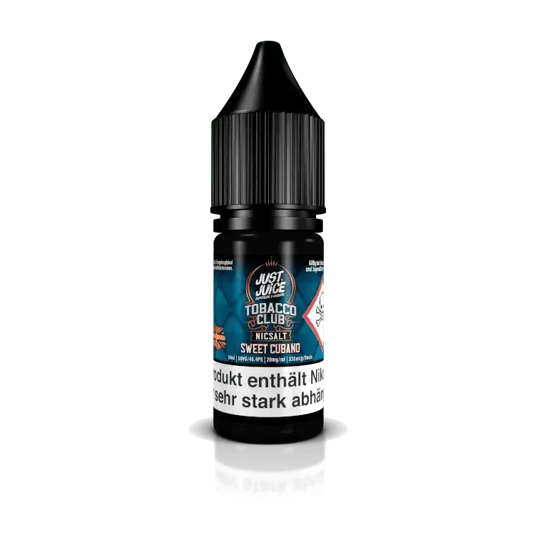 Just Juice - Sweet Cubano Tobacco Nikotinsalz - 20 mg/ml - Haus des Dampfes