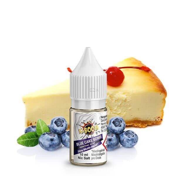 K - Boom - Blue Cake Bomb Nikotinsalz 20 mg - 10 ml - Haus des Dampfes