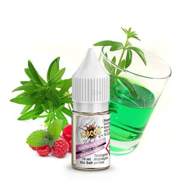 K - Boom - Raspberry Bomb Nikotinsalz 20 mg - 10 ml - Haus des Dampfes